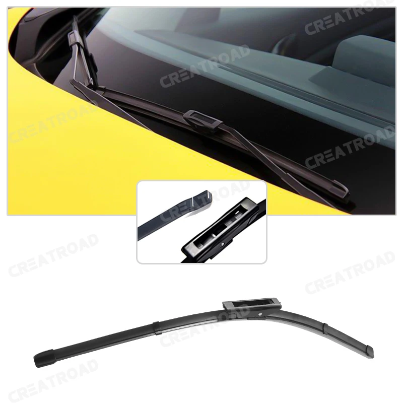 Wiper LHD Front Wiper Blades For Renault Megane 2 MK2 2006 - 2008 Windshield Windscreen Window Car Rain Brushes 24"+18" 2