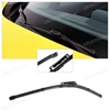 Wiper LHD Front Wiper Blades For Renault Megane 2 MK2 2006 - 2008 Windshield Windscreen Window Car Rain Brushes 24"+18" 2