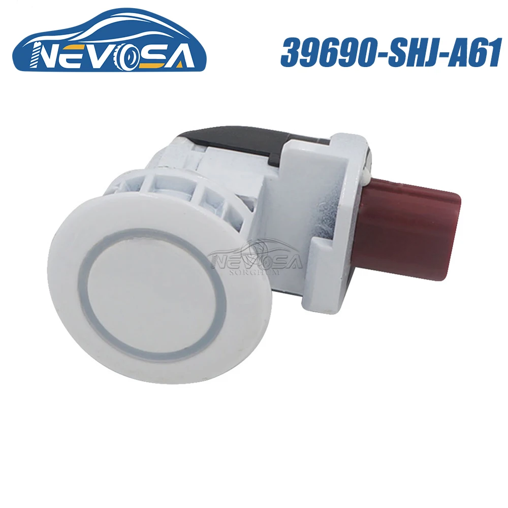 

NEVOSA 39690-SHJ-A61 For Honda Odyssey CRV 2005 06 2010 White Front Rear Backup Parking PDC Sensor 188200-9860 39690-SHJ-A61-A0