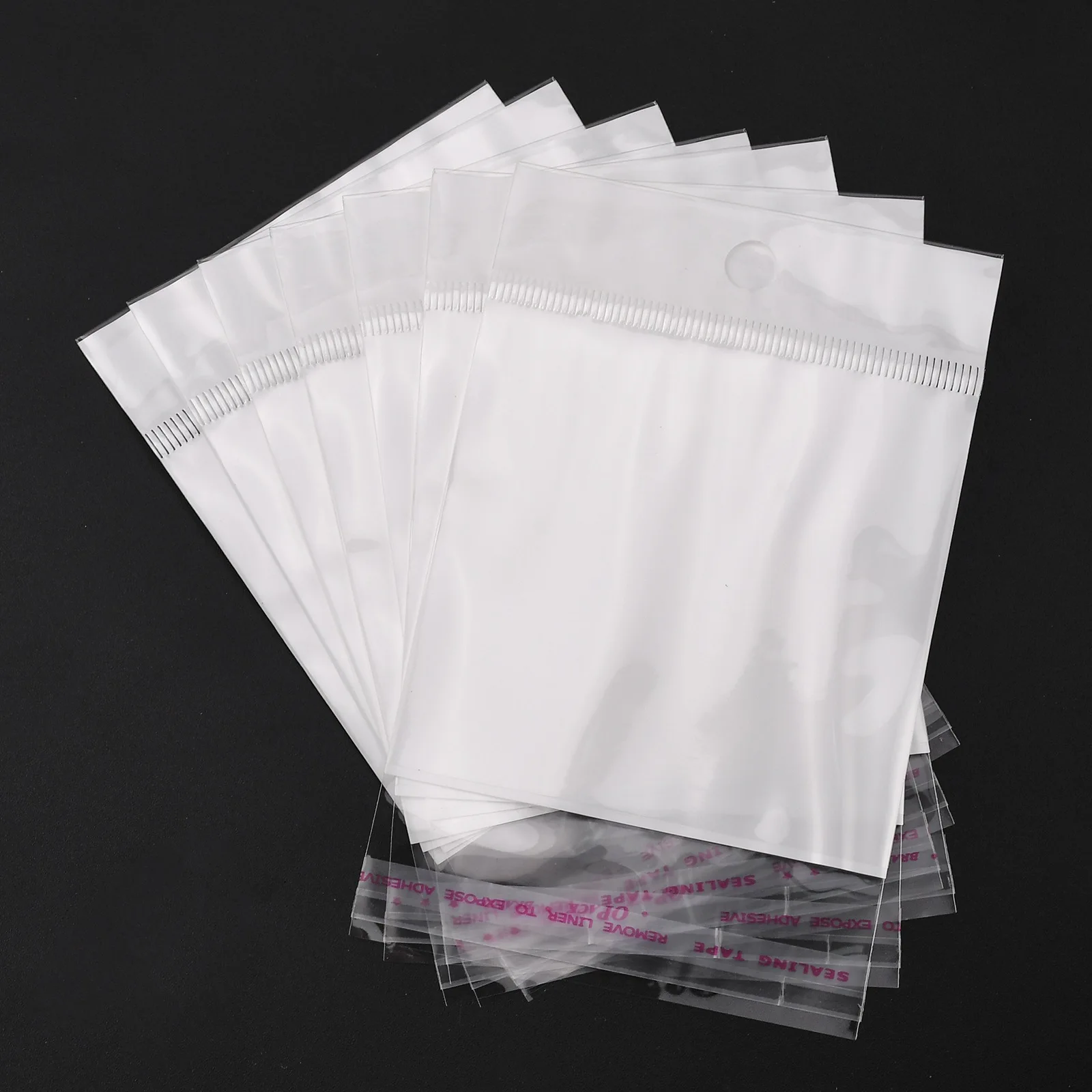 Rectangle Clear Cellophane Bags Self Adhesive Bag Resealable Waterproof Gift Pacakging OPP Plastic Bag Self Sealing Bag 100pcs various size 5x7 6x9 7x11cm resealable poly bag transparent opp plastic bags self adhesive seal jewellery making bag