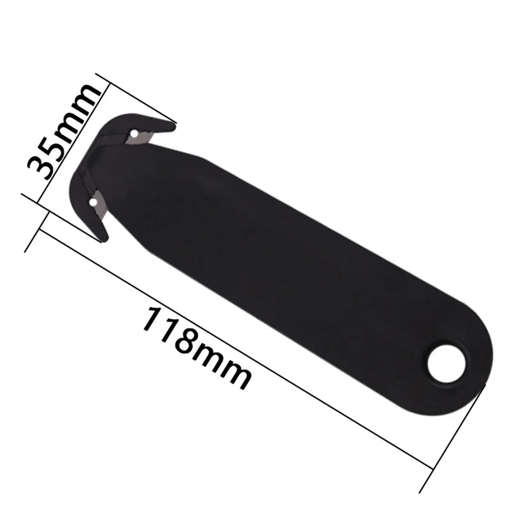 Taglierino a Doppio Lama, Utensile da Taglio Portatile, Apribottiglie per Pacchi, Forniture Scolastiche, Gadget da Ufficio, Mini Taglierino di Sicurezza per Corrieri - immagine 5