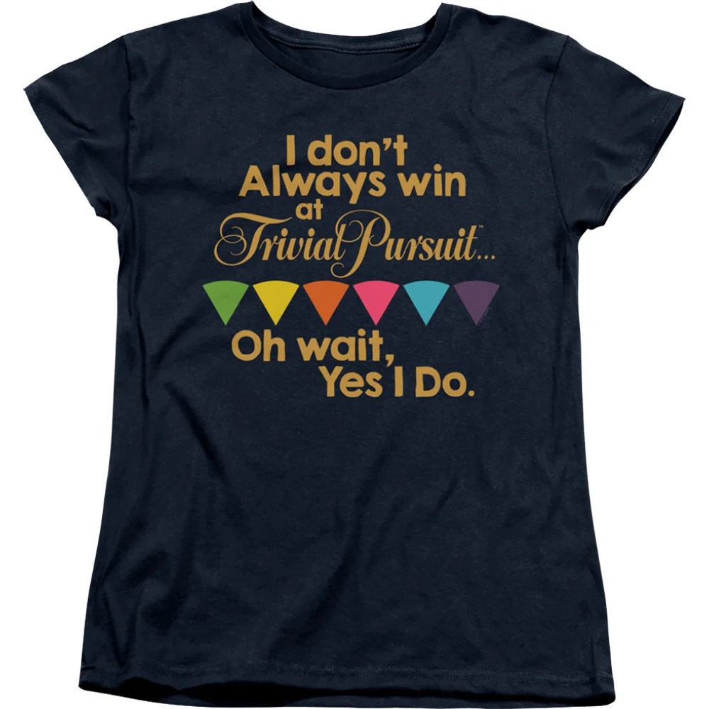 Le Donne Vincono Sempre La Maglietta Trivial Pursuit
