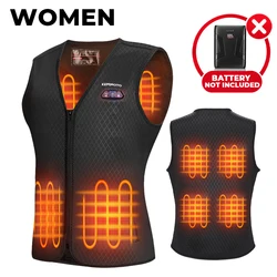 KEMIMOTO Unisex Winter Heated Vest with USB Electric Smart Heating - S (Women)