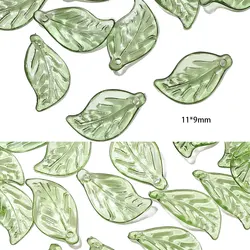 100pcs Acrylic Tree Leaf Beads - 100pcs (Style4)