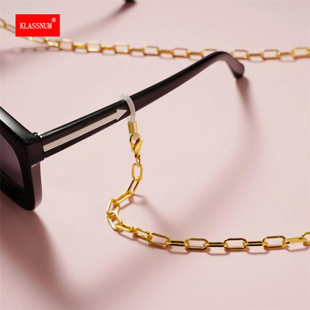 

2023 модные аксессуары для очков, винтажный держатель для очков, шнурок, ожерелье для мужчин и женщин, ремешок для шеи под золото
