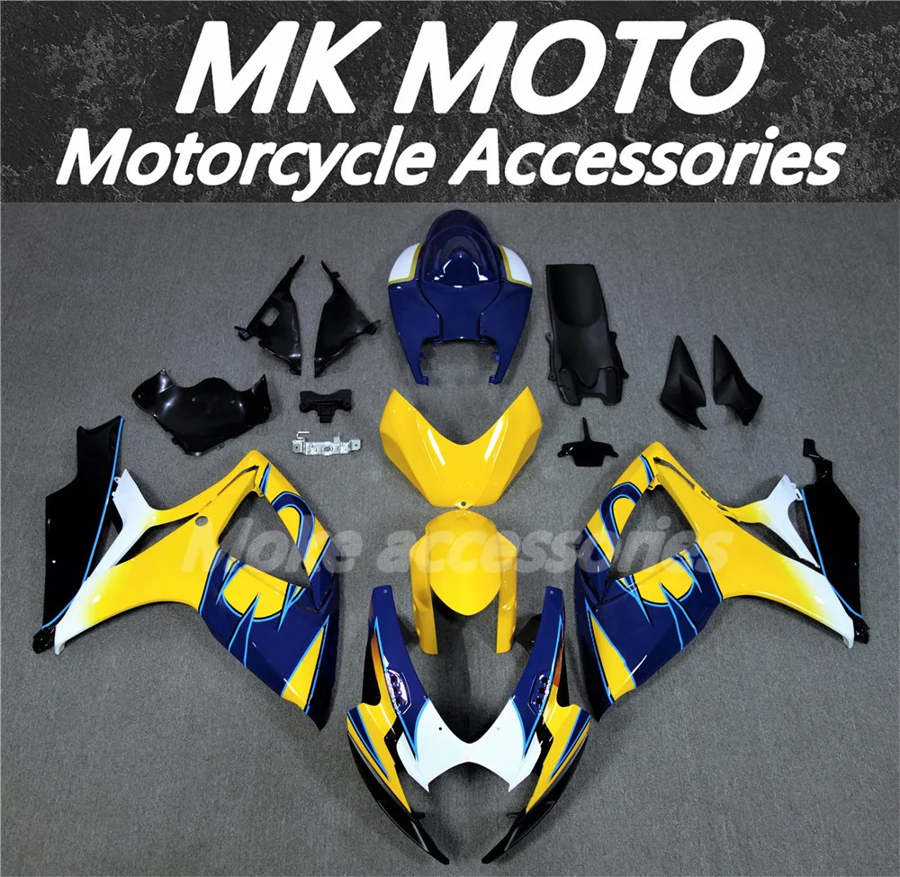 

Комплект обтекателей для мотоцикла подходит для gsxr600/750 2006-2007 кузов высокого качества ABS инъекция Новый Желтый Синий Корона