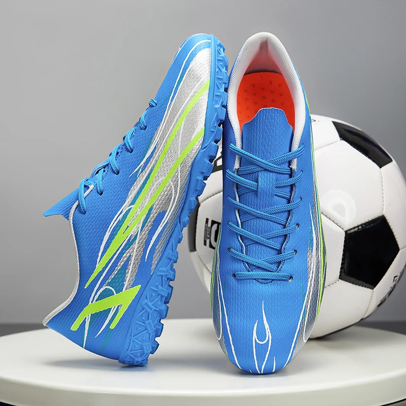 Men's Outdoor Non-Slip Soccer Cleats - Football Boots with Long Spikes
