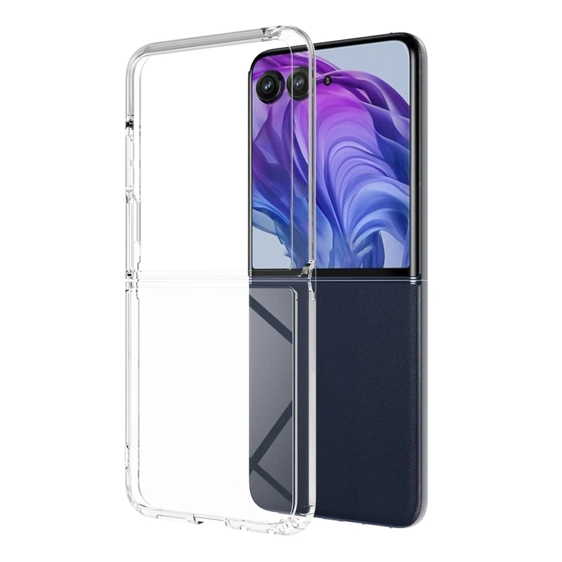 Enhanced Shockproof Transparent TPU+PC Case