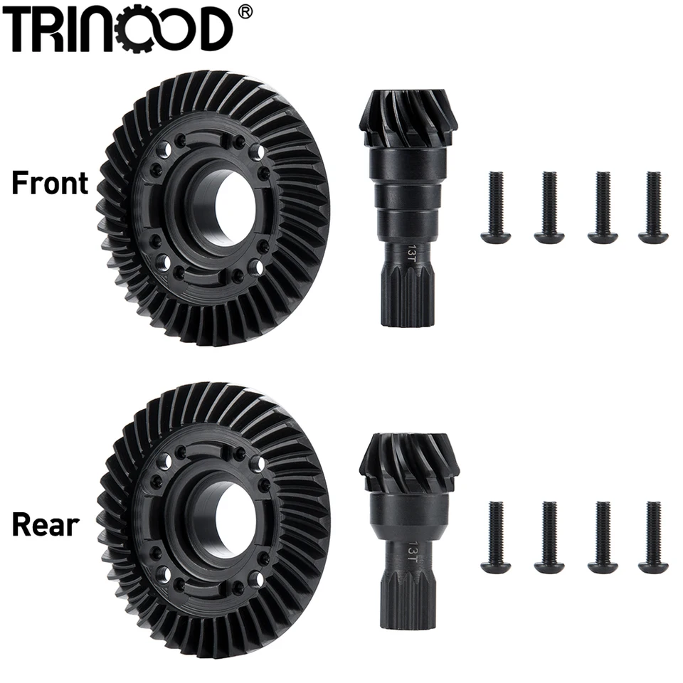Piastra Ghd Max Ingranaggi Differenziale Anteriore In Acciaio VITAVON Per Traxxas Maxx 1/10 - Taglio A Spirale Per Massima Resistenza Vitavon Diff Gear Set