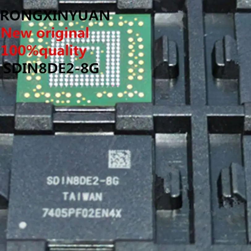 5PCS Neue Original SDIN8DE2-8G BGA153 Ball 8G Memory Word Library 4.5 Chipsatz
