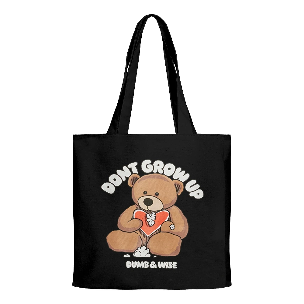 

XPLR Sam and Colby Don't Grow Up Bag Shopping Bags Reusable Shoulder Shopper Bags Casual Handbag