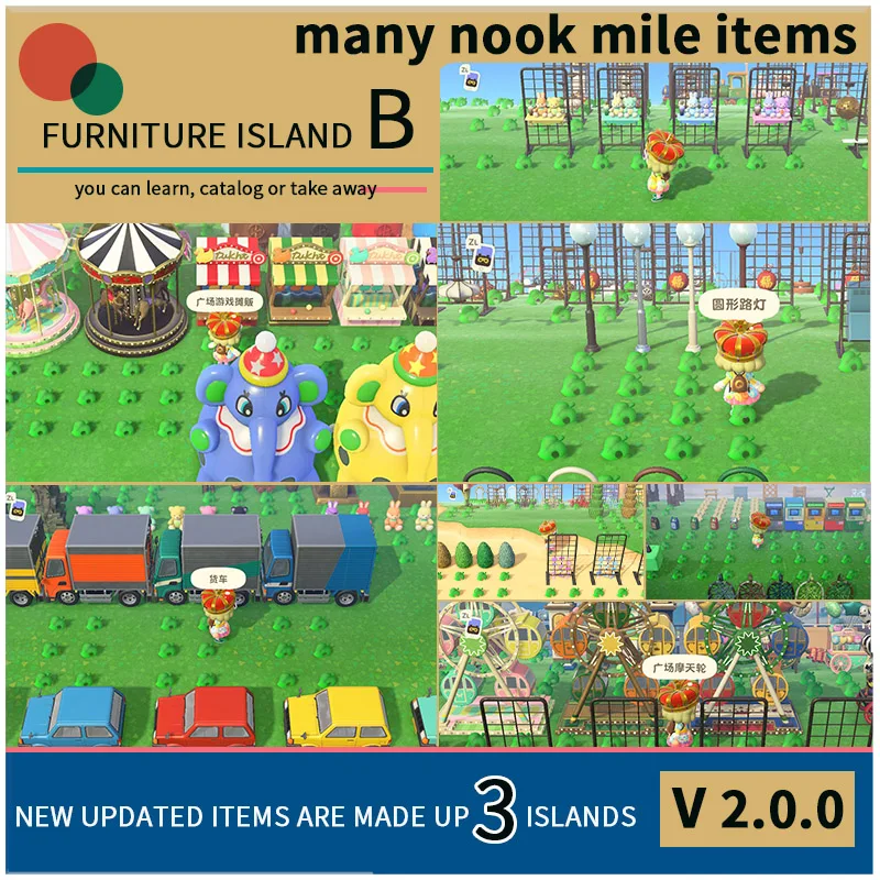 Animal Crossing Recipes New Horizons Treasure Island Dream island Diy Plan Nook Miles Tickets Furniture island Bells acnh