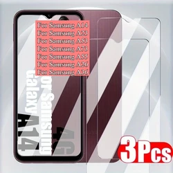Premium Full Cover Tempered Glass Screen Protector - 3 Pack for 3 Pieces (Samsung A26)