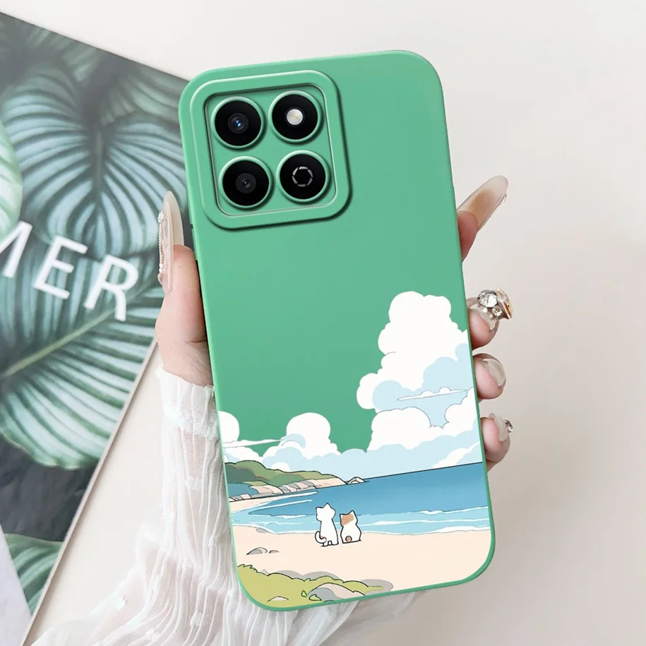 Cute Panda Cartoon Soft Silicone Matte Phone Case - Durable Protective Cover