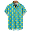 New 3D Animal Ducks Printing Shirts & Blouses For Men Children Fashion Funny Streetwear Short Shirts Women Cute Y2k Clothing Top 4