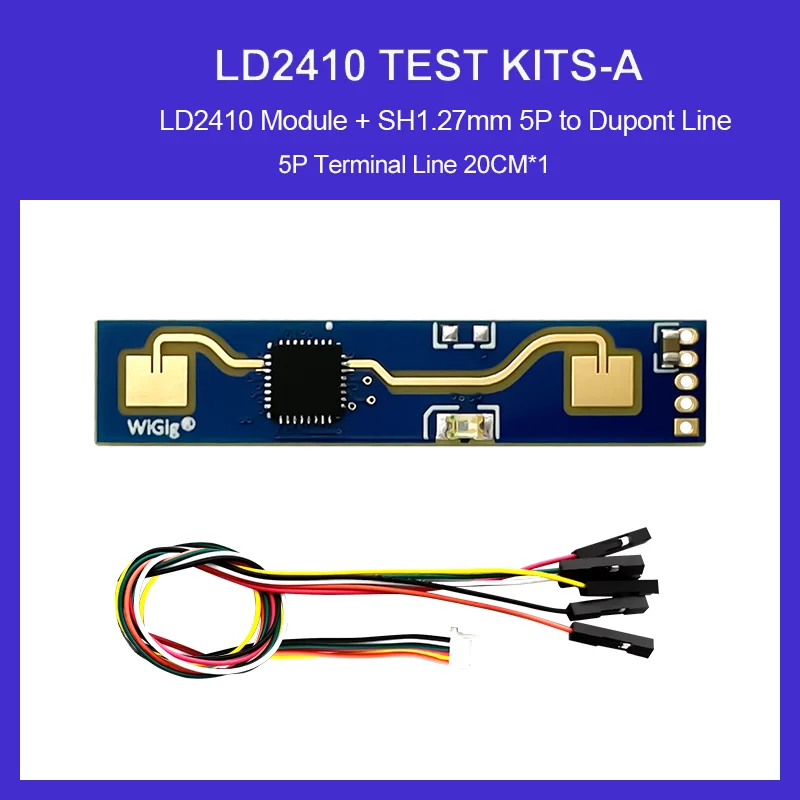 Hi-Link 1pcs  SH1.27mm 5p to Dupont line 5p terminal line 20CM LD2410 matching DuPont wire 3