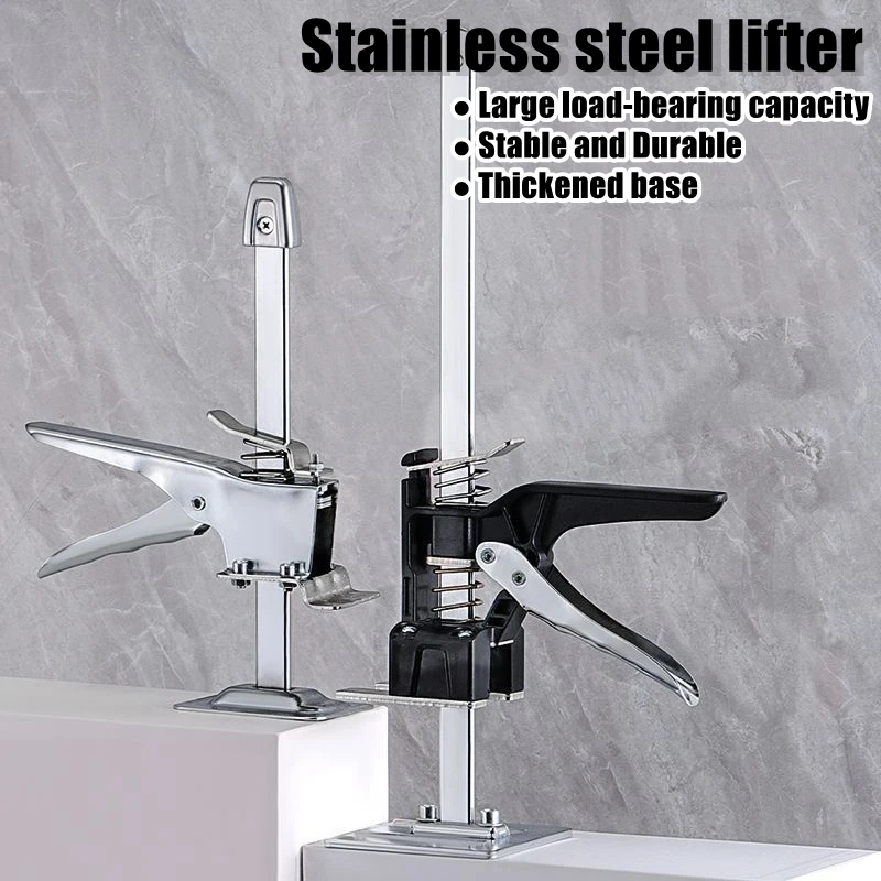 Drywall Lift Labor Saving Arm Jack Elevator 12 Inch Wall Tile Locator 0-145 mm Height Adjuster Multi-Function