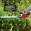 Powerful Batteries Rechargeable On/off Switch Safety Guard Hedge Trimmer 800W Electric Cordless Hedge Cutter Grass Shear 4