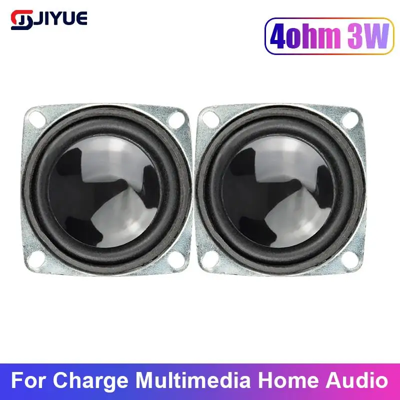 2 Inch Full Range Speaker 4 Ohm 3W Bluetooth Speaker 52MM Bass 1Pcs for Charge 3 Repair Multimedia Home Audio