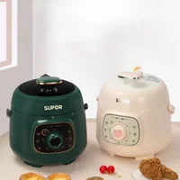 DK126: Small Electric Pressure Cooker, Automatic Cooking Pot for 3 People, MultiPurpose HighPressure Cooker for Home Use 1