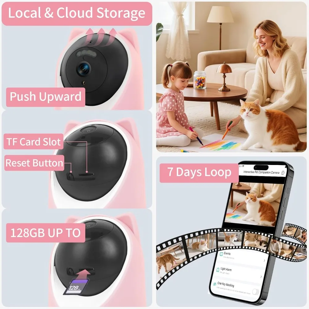 Smart Pet Camera Laser 6