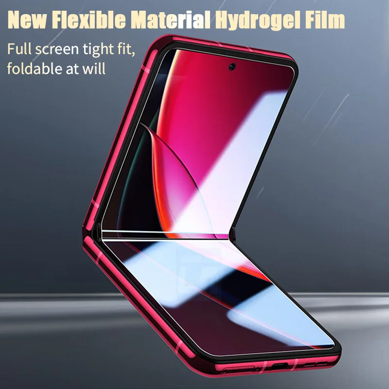 3-in-1 Full Cover Clear HD Hydrogel Screen Protector Film