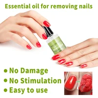 Professional Nail Polish Remover Burst Nail Gel (Don't Hurt Nails) 3 mins Quickly Removes Soak-Off Gel Polish UV Nail Lacquer 2