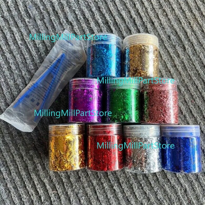 4g Colorful Carbon Fiber Chopped Strand Forging Color Plastic Pieces Piece
