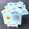 Montessori Kids English Words Learning Flashcards Early Educational Cards Classroom Supplies Kindergarten Teacher Teaching Aids 1