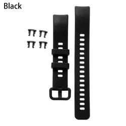 Classic Sports Silicone Wristband Replacement Strap (Black)