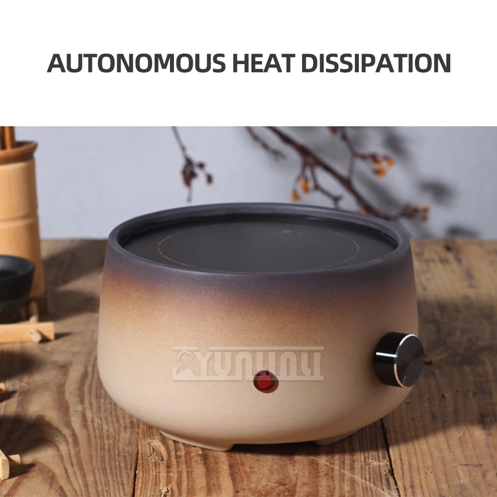 Household Heat-resisting Teakettle Electric Ceramic Stove Warmer for Tea Milk Coffee 2
