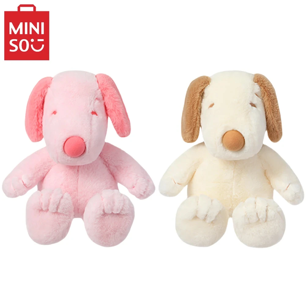 Miniso Animation Snoopy Colorful Life Series Sitting Plush Doll Toy Cute Plush Doll Sofa Ornament Pillow Birthday Gift plush toys