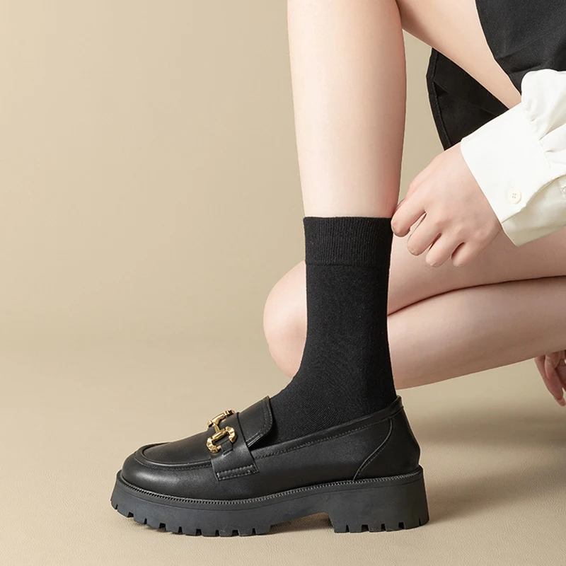 Women Socks Anime Socks Anime Stockings Black White Cotton Socks School Uniform Highschool Girl JK Socks Halloween Lolita Cosplay Accessories Thigh Knee High Stockings