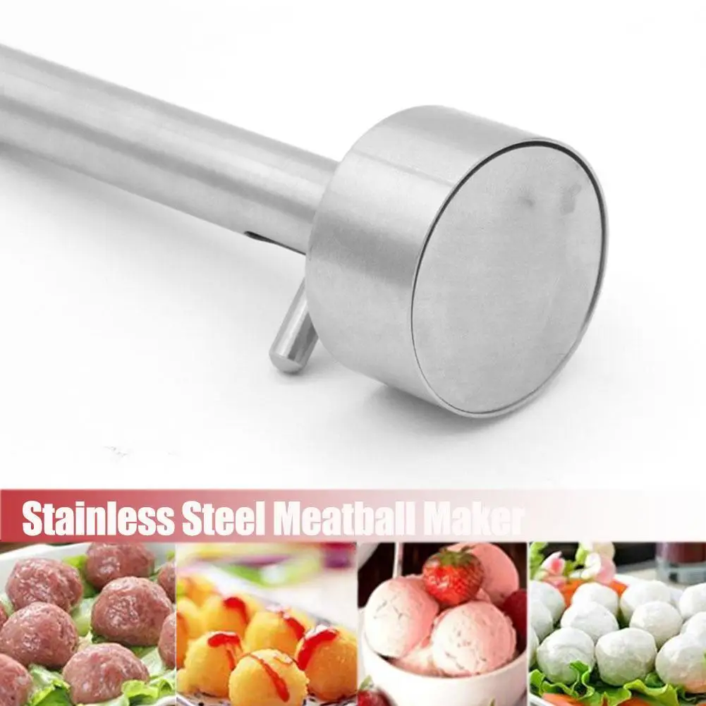 Stainless-Steel Meatball Maker Scoop Non-Sticky Save Kitchen Labor Gadgets Tool Maker Accessories Pressing Machine Meatball Y8O1