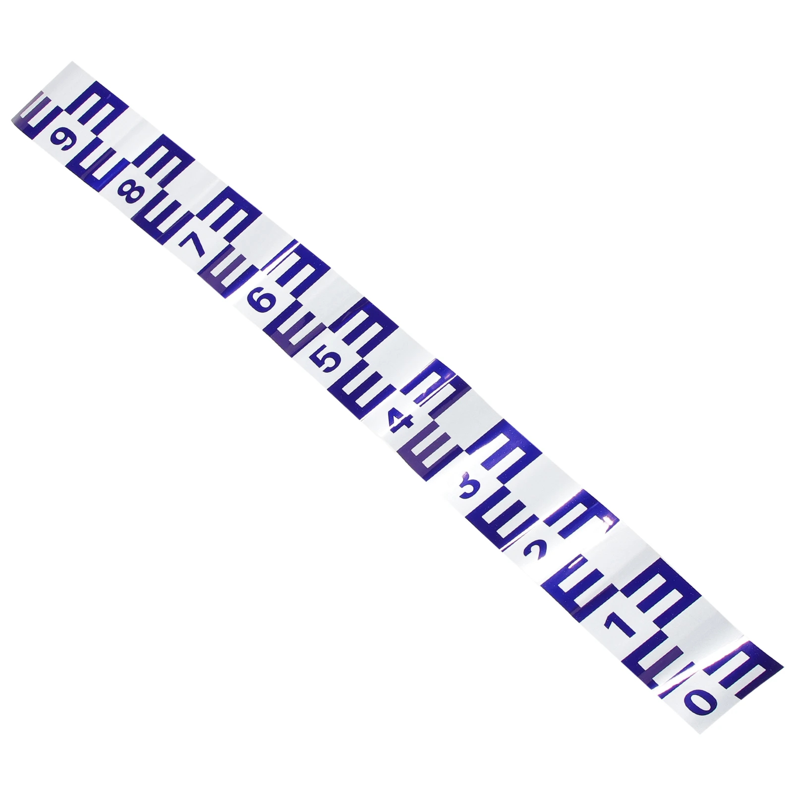 수위 게이지 자체 접착 반사 스티커 내구성있는 수위 측정 도구 보트 용 풀 연못 마커 깊이 게이지