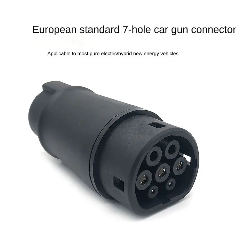 2X EVSE EV 어댑터 32A J1772 유형 1 - 유형 2 플러그 EV 어댑터, 전기 자동차 차량 충전 커넥터