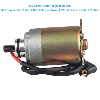 Motorino di avviamento a 9 denti GY6 Carter Talon ypf Dog 150cc Go kart 125cc Taotao SUNL Baja Icebear Tank Roketa 152QMI 157QMJ Engine