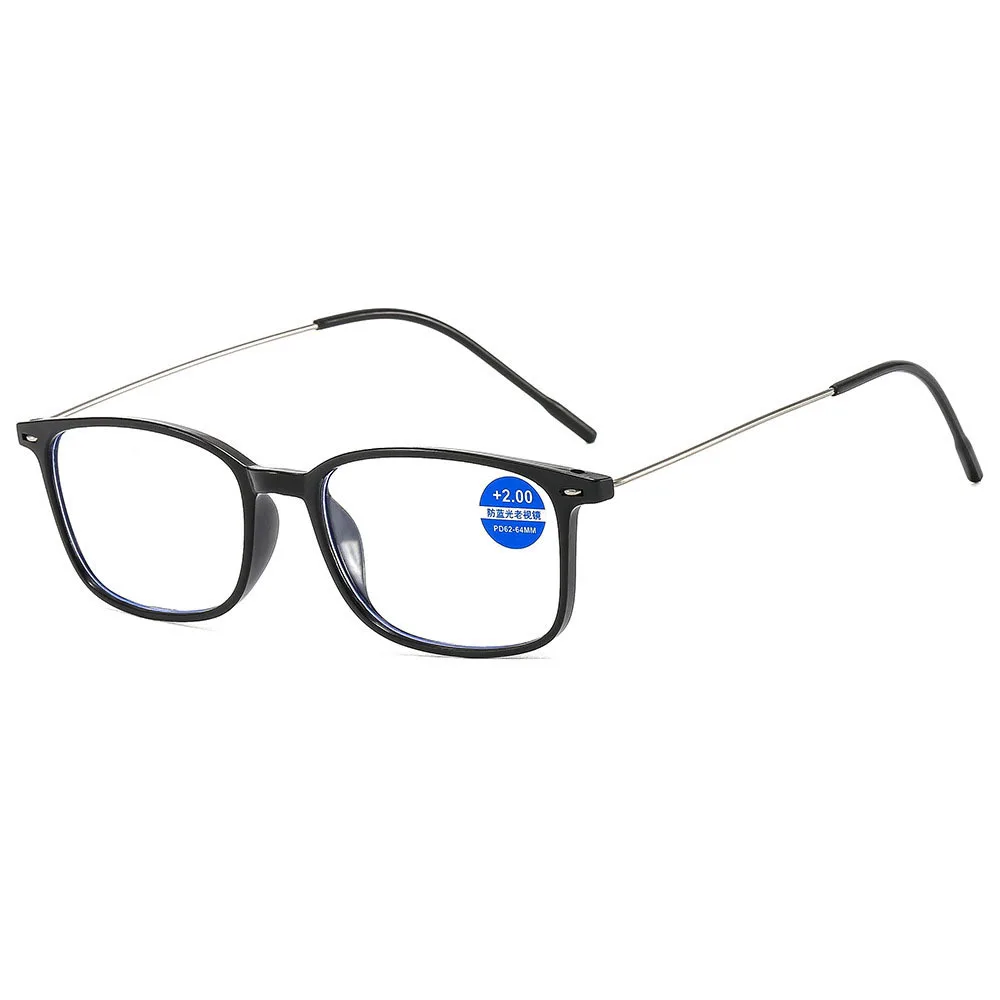 2022 Anti-Blue Light Reading Glasses Full Frame Glasses for men and women  radiation protection Square Optical Computer Glasses