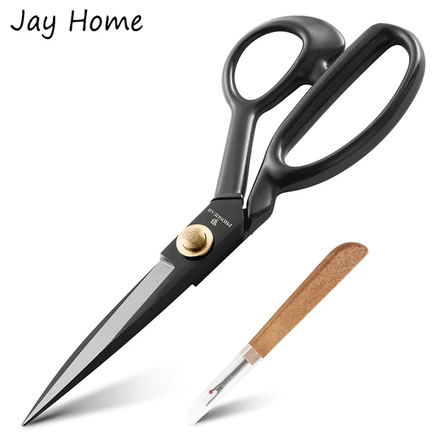 Heavy Duty 9inch Fabric Scissors Profession Sharp Sewing Scissors Tailoring  Shears & Seam Ripper DIY Leather Embroidery Craft - AliExpress