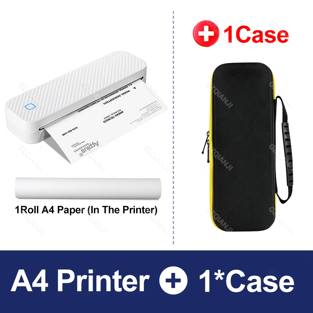 プリンター・複合機 A4 Portable Thermal Printer Amazon.com