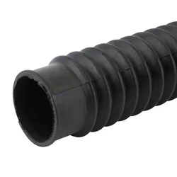 Durable Autobike Air Filter Hose Flexible Hose Black Cold Air Intake Exhaust Pipe Protective Cover Expandable 15-30cm Motorcycle