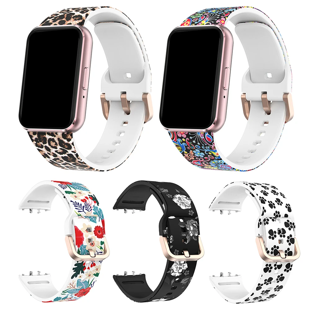 Stylish Sport Rubber Band - Printed Silicone Bracelet Strap Accessory