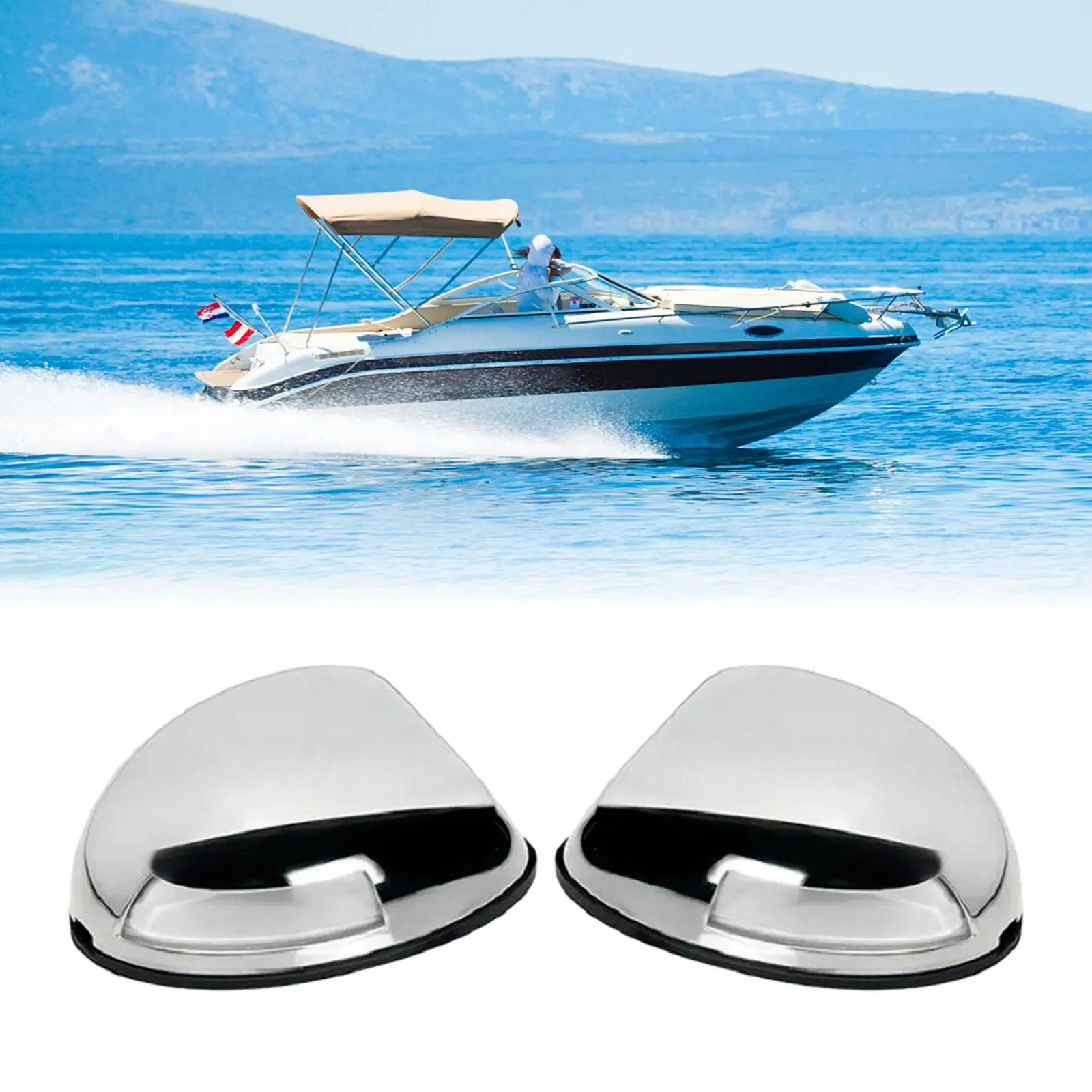 

2 Pieces Marine Navigation Light 12V LED Navigation Light for Boat Port