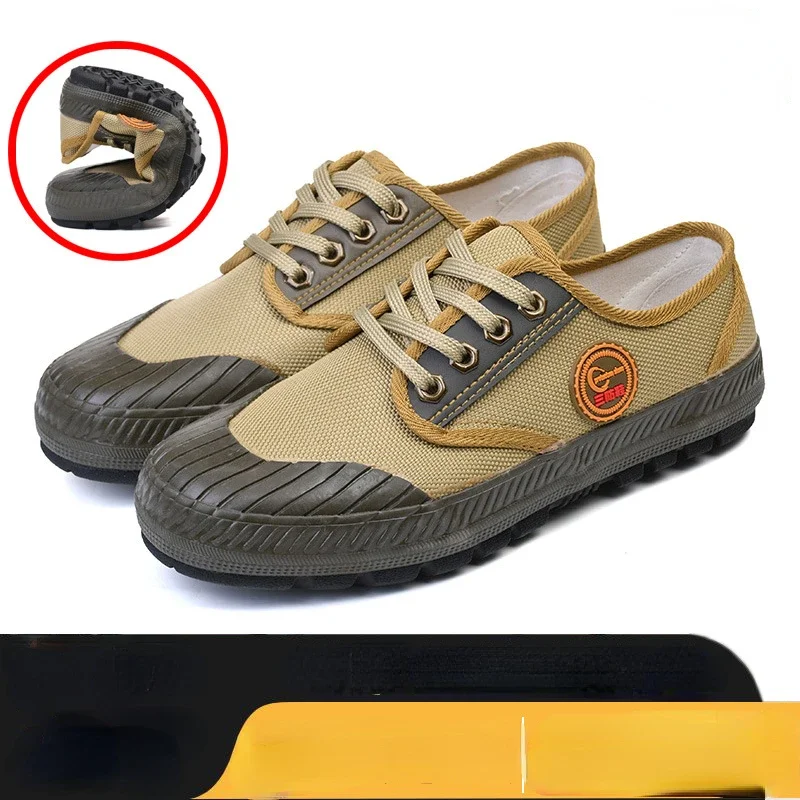 Men's Work Shoes Hiking Tactics Hunt Shoes Trekking Shoes Man Breathable Comfortable Mountain Climbing Shoe Vulcanized  Tenis 3
