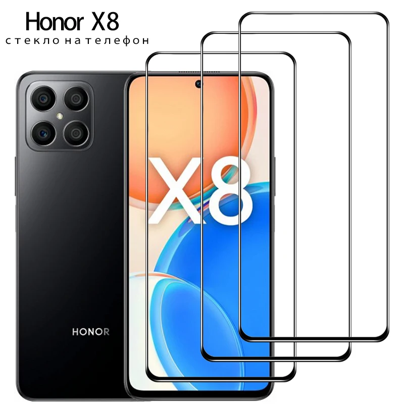 Vetro Protettivo Per Telefono Honor X8 Vetro Temperato Corazzato Honor X8 Vetro Temperato Per Pellicola Honor X 8 8X Xonor X8 Honor-X8 Protezione Dell