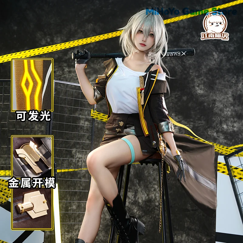 

Stelle Honkai: Star Rail Jiangnan Meow Ci Cosplay Game Costume Comic Con Party Astral Express Pioneer Stelle Cosplay Clothe Gift