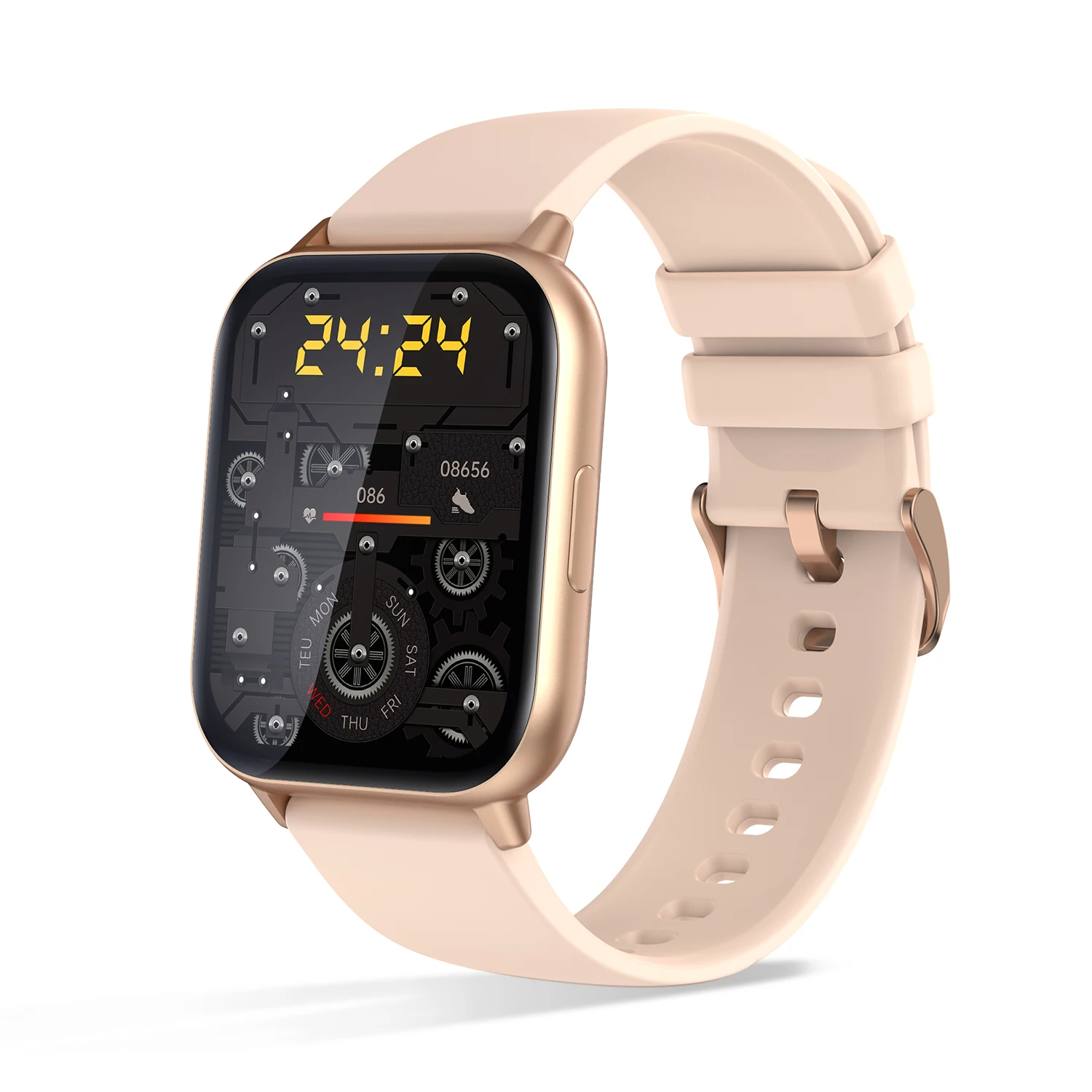 

Uhoofit P56T Smart Watch Men Women BT Call Smartwatch Sports Mode Heart Rate Monitor Blood Pressure Waterproof Smart Bracelet