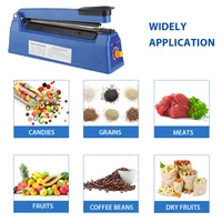 100/200mm Portable Packing Sealing Machine AdjustableHeat Sealing Hand Impulse Sealer  Household Food Packing Tool 1