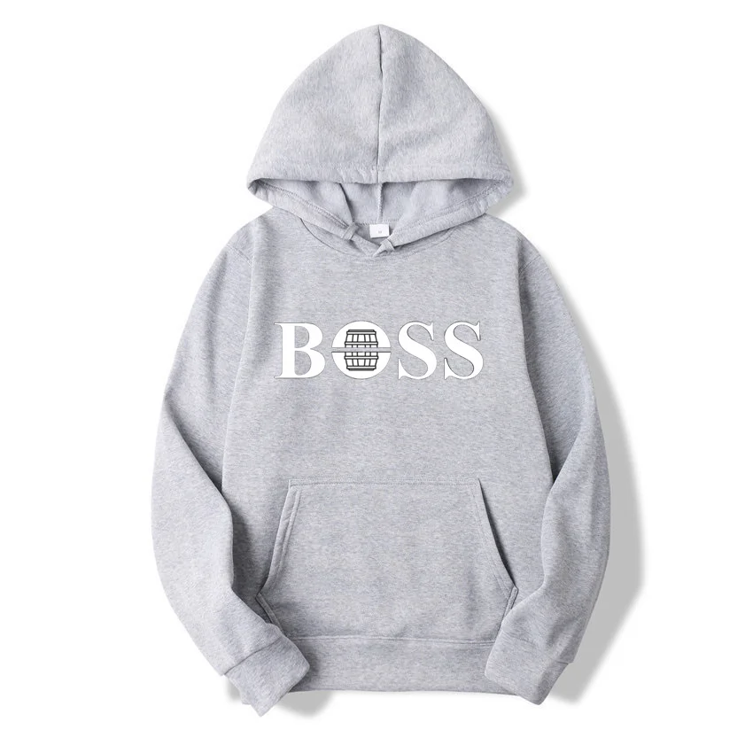 Sudadera con capucha para hombre y mujer, suéter informal de gran tamaño, Color sólido, negro, primavera y otoño, + 1100