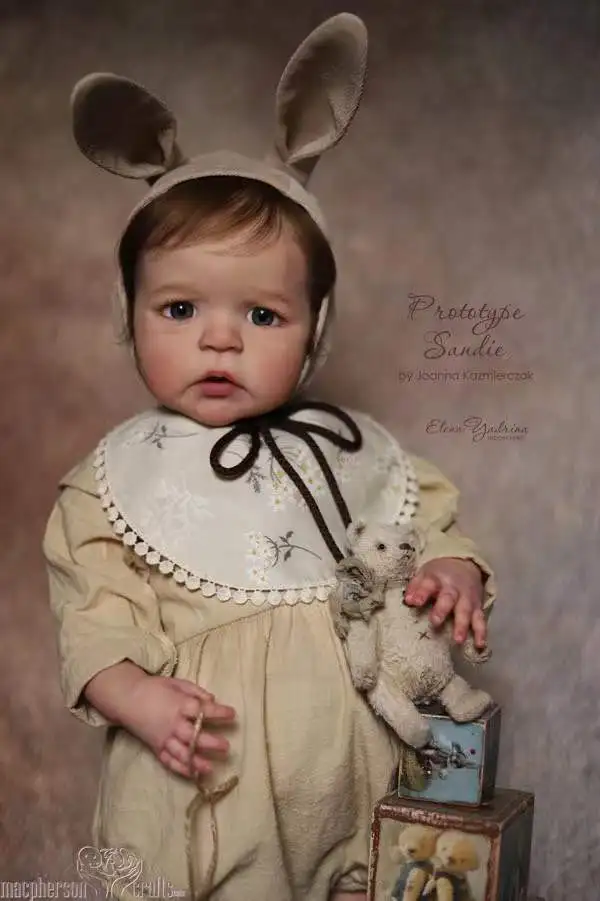 Fbbd 25inch Bebe Reborn Doll Kit Sandie Popular Rare Limited Sold Out